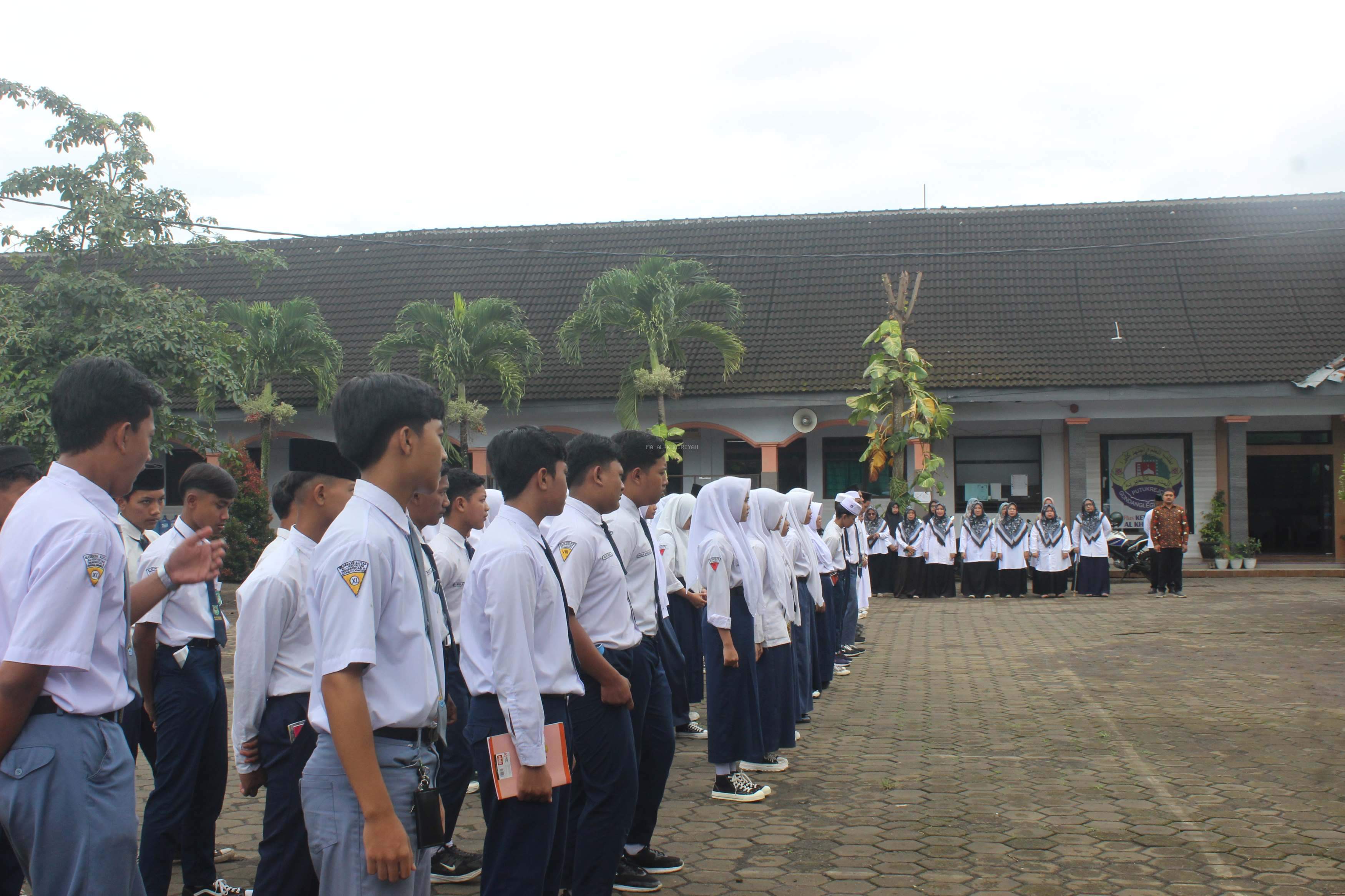 Pelaksanaan TRY OUT AM/AN MTs/SMP 2025 di MA AL-KHOIRIYAH